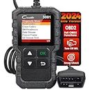 LAUNCH Creader 3001 OBD2 Scanner, Engine Fault Code Reader Mode 6 CAN Diagnostic Scan Tool for All OBDII Protocol Cars Since 1996, Lifetime Free Update