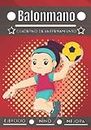 Balonmano Cuaderno de entrenamiento: Deporte para niños de 4 a 12 años | Sesiones deportivas y ejercicios a planificar, revisión del entrenamiento | Aprender y progresar, cuaderno de entrenamiento para niños