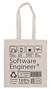 Software Engineer Borse Per La Spesa Groceries Beige Shopping Bag