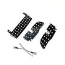 July King 3 pcs 72LEDs 2835SMD 6000K Blanco LED Interior Lectura Luces para Toyota Prius 30 Serie