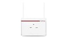 CP Plus 4G SIM Card Wi-Fi Router with High Speed 4G Internet & Wider Wi-Fi Coverage |Support External Antenna | Support Reset, WPS Button - CP-XR-DE21-S