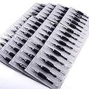 Pirate Face Tattoo (50) Count of Assorted Tattoo Needles with Matching 1/2" Rubber Tubes Combo