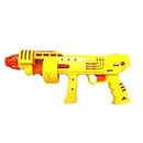 RAINBOW RIDERS Soft Shooting Bullet Gun with Foam Bullets Target Shooting Role Play Game for Kids Boys Girls Age 4 Years Plastic Multicolour Battery Operated Gun Toy with Soft Form Bullets