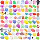 Mochi Squishy Toy Individually Wrapped Squishy Toys for Kids Party Favors100Pc