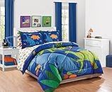 Linen Plus Comforter Set for Kids Dinosaur White Orange Blue Red New (Full)