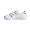 adidas Unisex Superstar Shoes Junior, White/White/White, 5.5