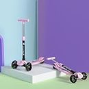 Cockatoo Rat&Cat Series Happy-Hooper Kick Scooter for Kids, Kick Scooter with Led Lights in PVC Wheel, 3 Adjustable Height Scooter, Age Upto 3+ Years & 50 Kg Weight Capacity.