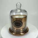 Zodax Illuminazione Domed Candle Cloche Copper Mercury Glass Scented