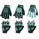 Reflective Bicycle Gloves Sports Gel Fingerless Gloves Gloves Qepae 