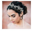 Diademas para el cabello de piedras pelo de moda mujer accesorios cabello boda