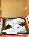 NEW Nike Air Max 270 G Golf Shoes White Black Men's Size 12 CK6483-102