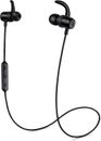 Headphones Bluetooth with Microphone Water Resistant Gym Running Commute Earbuds
