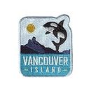 Vagabond Heart Vancouver Island Iron On Travel Patch