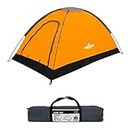 Milestone Camping 18829 Dome Tent/Sleeps 1 Person/Water Resistant/Portable Carry Bag Included/Double Zipper Door & Mesh Window / 100cm x 120cm x 200cm