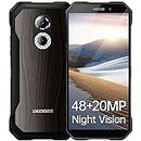 DOOGEE S61 Pro (2022) Telephone Portable Incassable 6Go+128Go/512Go, 48MP+20MP Vision Nocturne, Android 12 Smartphone Débloqué, Écran 6.0", 5180mAh Smartphone Incassable, IP68/69K/4G Dual SIM/NFC