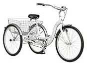Schwinn Meridian Wheel Trike Bicycle, White, 14"/One Size