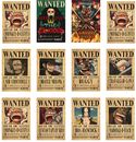 One Piece Anime Wanted Posters
