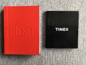Timex & Diesel Watch Instruction Booklets Multi Language