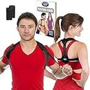 FlexGuard Support Posture Corrector for Women and Men - Adjustable Upper Back & Shoulder Brace Trainer for Slouching, Neck Hump and Hunched Shoulders - X-Large