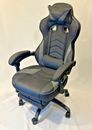 Respawn RSP-110 Gaming Chair with Footrest, Pillow, and Adjustable Height - Gray