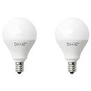 Ikea E12 400 Lumen LED Light Bulb 5 Watt - Pack of 2