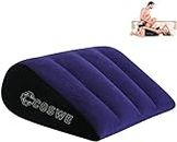 COSWE Wedge-Shaped Pillow, Inflatable Triangle Lumbar Pillow, Inflatable Posture Pillow, Suitable for Various Postures (Wedge-Shaped)