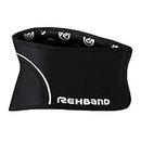 Benda dorsale Rehband QD, supporto per la schiena per lo sport e la vita di tutti i giorni, neoprene da 5 mm, Colore:Nero, Misura:XL