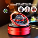 Car Air Freshener Rotating Solar Operated Aromatherapy Diffuser Car Interior Dec