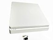 New Replacement Top Upper & Bottom Lower Housing Shell Case Cover Protective Cover for PS4 Slim Console White