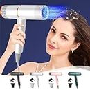 Travel 𝐇𝐚𝐢𝐫 𝐃𝐫𝐲𝐞𝐫, High-Power Blow Dryer with Nozzle, Constant Temperature Hair Care Without Damaging Hair for Home Salon Travel Womens Mom Gifts Warehouse Sale Clearance Online Shopping