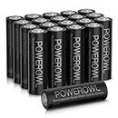 POWEROWL Rechargeable AA Batteries, 2800mAh High Capacity Double A Batteries NiMH Low Self Discharge, Qty 20