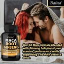 Maca Root 10000mg Capsules - Sexual Health Libido Booster Vegan Panax Ginseng