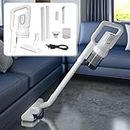 Household Car Vacuum Cleaner, with Long Suction Nozzle, Powerful Suction of 20000 Pa, Vacuum Cleaner with Rotate 360 Degrees, Easy to Clean Smart Device, Operated with One Hand, for Home & Cars