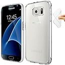 COPHONE Cover Compatible Samsung Galaxy S7, Cover Trasparente Galaxy S7 Silicone Case Molle di TPU Sottile Custodia per Galaxy S7