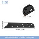 2Pcs Knife Cover Sleeves Knife Edge Guards Blade Protector for 8" Bread Knife - Black