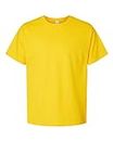Hanes Mens Essential-T T-Shirt, S, Athletic Yellow