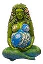 Ebros Gift Millennial Gaia Green Earth Mother Nature Goddess Te Fiti Statue by Oberon Zell in Vivid Colors Home and Garden Decorative Figurine (Extra Large 23" Tall)