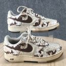 Nike Shoes Mens 8.5 Air Force Camouflage Sneakers 313641 221 Beige Lace Up Low