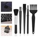 5 Pcs Keyboard Anti Static Brushes Mini Keyboard Cleaning Brushes Kit PC Dust Removal Cleaning Brushes Plastic Anti Static Brushes Small Dust Brush Portable Electronic Dust Cleaning Brush