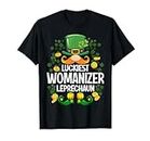 Luckiest Womanizer Leprechaun St Patricks Day Party T-Shirt