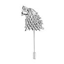 FURE Game of Thrones Stark Wolf Lapel Pin Brooch