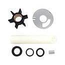 MARKGOO 89980T1 Water Pump Impeller Repair Kit Replacement for Vintage Mercury and Mariner Outboard 3.9/4/4.5/7.5/9.8 HP Boat Motor Engine Parts 1975-1986 Used Driveshaft Diameter .438 Inch