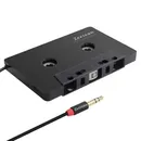 Cassette to Aux Adapter with Stereo Audio Premium Car Audio Cassette Adapter with 3.5mm Headphone