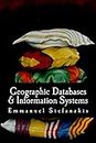 Geographic Databases and Information Systems