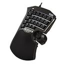 HORI Tactical Assault Commander F14 (Final Fantasy XIV Black Edition) - Keypad for PC (Windows 11/10), PS5, and PS4 - Officially Licensed by Square Enix