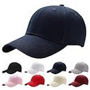 Interstellar Fire Baseball Cap for Men Women - 100% Cotton Adjustable Plain Hat - Unisex One Size Sun Hat for Youth Boys Ponytail Ladies - Sports Trucker Hats (Navy)