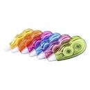Operitacx Étudiant 6PCS Correction Tape White Out Tape Facile to Use Applicator Writing Correction Tape Eraser for Students School Parentery Office Supplies 12M Fournitures Scolaires
