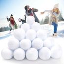 50 Pack Fake Snowballs for Kids - Artificial Snowballs for Kids Indoor Outdoor S