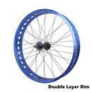 20/24/26*4.0 Inch Snow Bike Wheelset Fat Bicycle Wheels Rims Disc Brake 