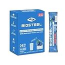 BioSteel Hydration Mix, Great Tasting Hydration with Zero Sugar, and No Artificial Flavours or Preservatives, Blue Raspberry Flavour, 24 Single Serving Packets
